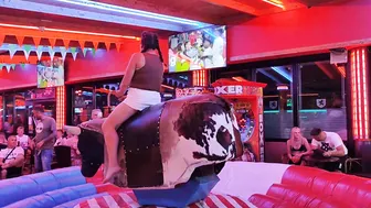 bull ridding calle Gerona Benidorm ♥️♥️ August 31st 2023. #2