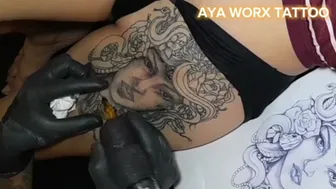 medusa tattoo by ayaworxtattoo