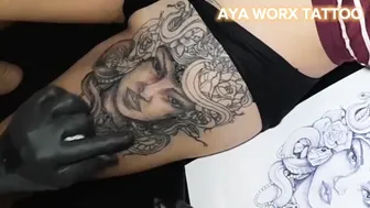 medusa tattoo by ayaworxtattoo #7