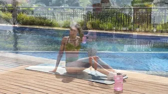 TREINO DE BIQUÍNI NA PISCINA #10