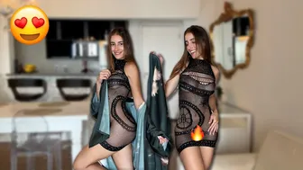 BEST TRANSPARENT ROBE DANCE AND SEDUCING