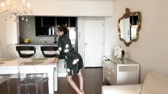 BEST TRANSPARENT ROBE DANCE AND SEDUCING #2