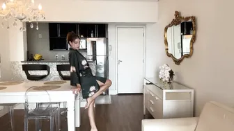 BEST TRANSPARENT ROBE DANCE AND SEDUCING #3