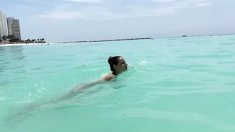 PRIMEIRA VEZ NA PRAIA EM CANCÚN #7