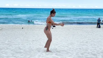 TREINO DE BIQUÍNI NA PRAIA DE CANCÚN #4