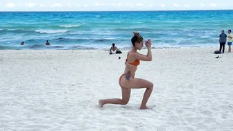 TREINO DE BIQUÍNI NA PRAIA DE CANCÚN #5