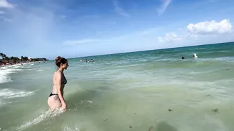 PRIMEIRA VEZ NA PRAIA EM PLAYA DEL CARMEN #2