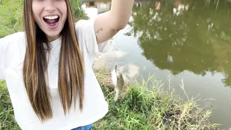 É ASSIM QUE UMA MULHER PESCA! #9