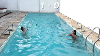 DESAFIO NA PISCINA COM MINHA AMIGA #5