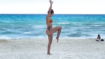 YOGA NA PRAIA DE CANCÚN #6