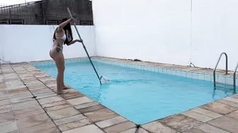 DIA DE LIMPEZA NA PISCINA #6