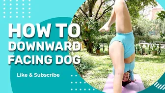 How to Downward Facing Dog ?