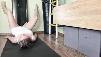 Women's athletics. Full body gymnastics #10