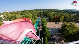 ♥️♥️DARE TO TRY?! Freefalll Waterslide at Europe's Albena Aquamania Water Park, BULGARIA #6