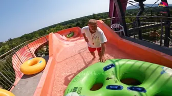 Unseen Secrets: Exploring Albena's Aquamania Water Park in Bulgaria, All Waterslides #10