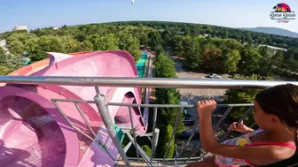 Unseen Secrets: Exploring Albena's Aquamania Water Park in Bulgaria, All Waterslides #3