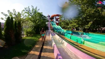 Unseen Secrets: Exploring Albena's Aquamania Water Park in Bulgaria, All Waterslides #4