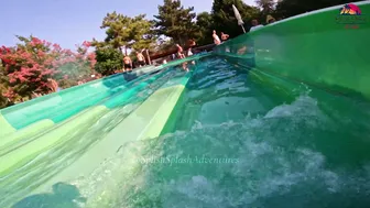 Unseen Secrets: Exploring Albena's Aquamania Water Park in Bulgaria, All Waterslides #6