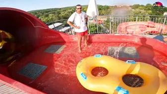 Unseen Secrets: Exploring Albena's Aquamania Water Park in Bulgaria, All Waterslides #8