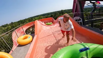 Unseen Secrets: Exploring Albena's Aquamania Water Park in Bulgaria, All Waterslides №2 #10