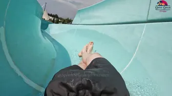 ♥️♥️DARE TO TRY?! Spiral Water Slide at Europe's BIGGEST Water Park - Aquapark Nessebar in Bulgaria #8