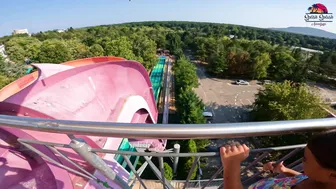 Unseen Secrets: Exploring Albena's Aquamania Water Park in Bulgaria, All Waterslides №4 #3