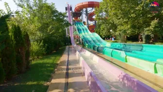 Unseen Secrets: Exploring Albena's Aquamania Water Park in Bulgaria, All Waterslides №4 #5