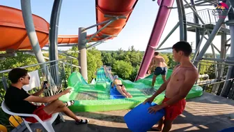 Unseen Secrets: Exploring Albena's Aquamania Water Park in Bulgaria, All Waterslides №4 #6