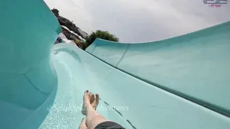 ♥️♥️DARE TO TRY?! Spiral Water Slide at Europe's BIGGEST Water Park - Aquapark Nessebar in Bulgaria №2 #6