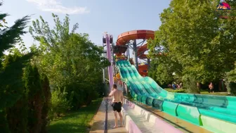 Unseen Secrets: Exploring Albena's Aquamania Water Park, All Waterslides #7