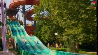 Unseen Secrets: Exploring Albena's Aquamania Water Park, All Waterslides #9