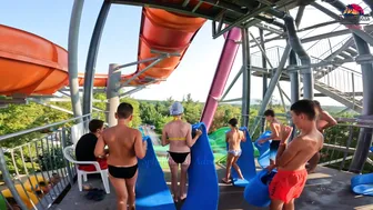 Unseen Secrets: Exploring Albena's Aquamania Water Park, All Waterslides №2 #2