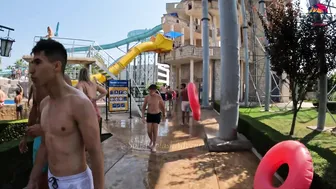 DARE TO TRY? KAMIKAZE Water Slide at Aquapark Nessebar in Bulgaria, near Sunny Beach #2