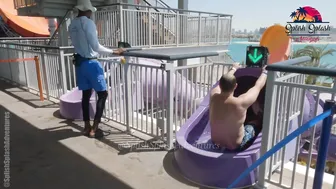 DANGEROUS ♥️♥️ Water Slide at Aquaventure Water Park in Dubai #8