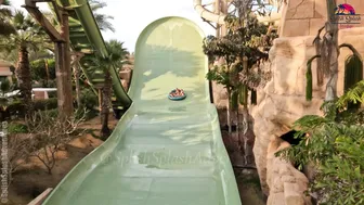 ♥️♥️ DARE TO TRY? Zoomerango Water Slide at World's BIGGEST Water Park Aquaventure Waterpark in Dubai #10