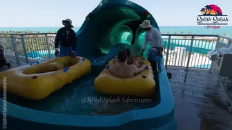 ♥️♥️ Would YOU TRY It? Medusa Water Slide at BIGGEST Water Park Aquaventure in Dubai? #2