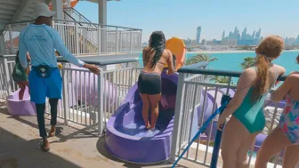 Unbelievable Bullet Water Slide at Dubai's BIGGEST Water Park