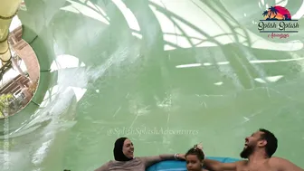 ♥️♥️Would YOU TRY Water Slide at LARGEST Water Park in Dubai - Aquaventure? Aquaconda Family Waterslide #8