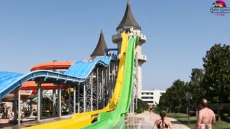 Unseen Secrets: Exploring Europe's Aquaparadise Water Park In Nessebar, Bulgaria. All Waterslides №8 #3