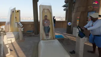 ♥️♥️ Would YOU TRY This Water Slide at BIGGEST Water Park Aquaventure in Dubai? Poseidon Waterslide #5