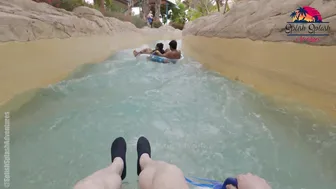 Lazy River Water Slide at Water Park Aquaventure in Dubai #5