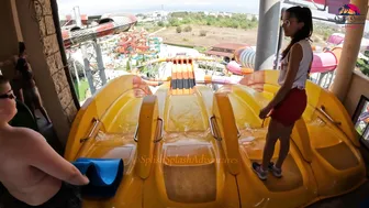 ♥️♥️DARE TO TRY?! Dragero Water Slide at Europe's BIGGEST Water Park - Aquapark Nessebar in Bulgaria #8