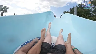 The UPHILL Water Slide at EUROPE'S BIGGEST Water Park - Aquapark Nessebar #6