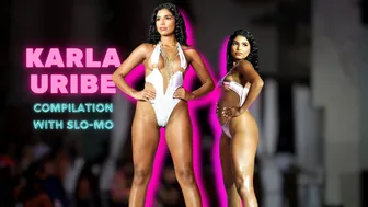 Karla Uribe Compilation With Slow-Mo / Art Basel Miami / Fusion Fashion Events