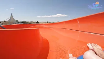 Rafting Water Slide At The BIGGEST Water Park In Europe Aquapark Nessebar #5