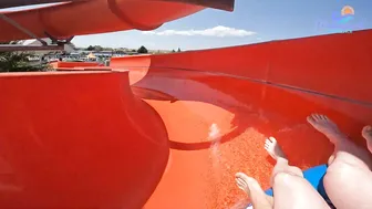 Rafting Water Slide At The BIGGEST Water Park In Europe Aquapark Nessebar #6