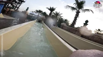 TRAPDOOR Water Slide at Aquaventure Water Park in Dubai #10