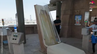 TRAP DOOR Water Slide at Aquaventure Water Park in Dubai #5