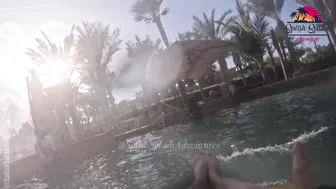 ♥️♥️DARE TO TRY?! Poseidon’s Water Slide at World's BIGGEST Water Park Aquaventure Waterpark in Dubai №2 #10