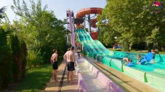 Unseen Secrets: Exploring Albena's Aquamania Water Park in Bulgaria, All Waterslides №5 #4